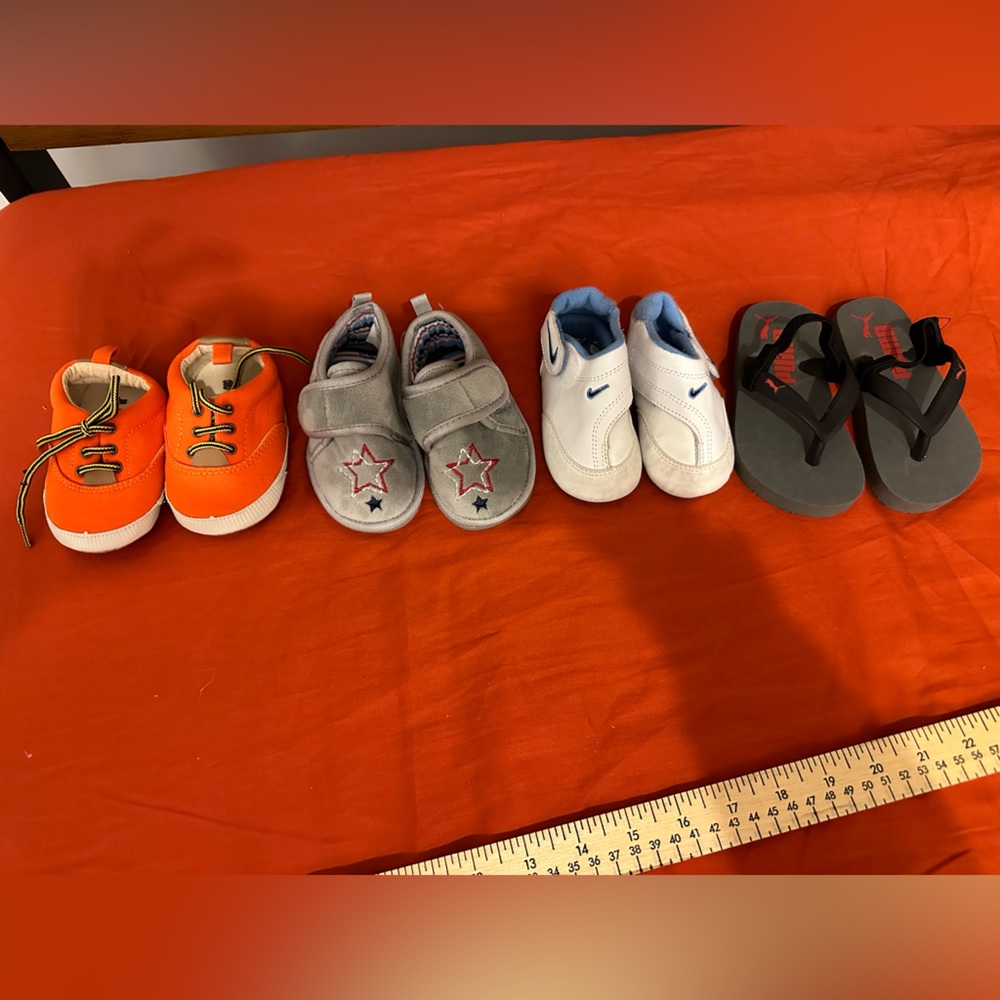 4 pair shoes